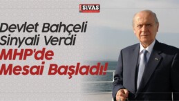 Bahçeli Sinyali Verdi, MHP’de Mesai Başladı!