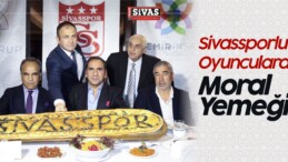 Demir Grup, Sivaspor’a Fenerbahçe Maçı Öncesi Moral Yemeği Verdi