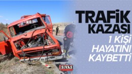 Trafik Kazasında Bir Kişi Hayatını Kaybetti Bir Kişi Yaralandı