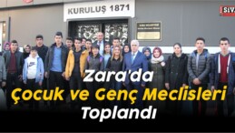 Zara’da Çocuk ve Genç Meclisleri Toplandı