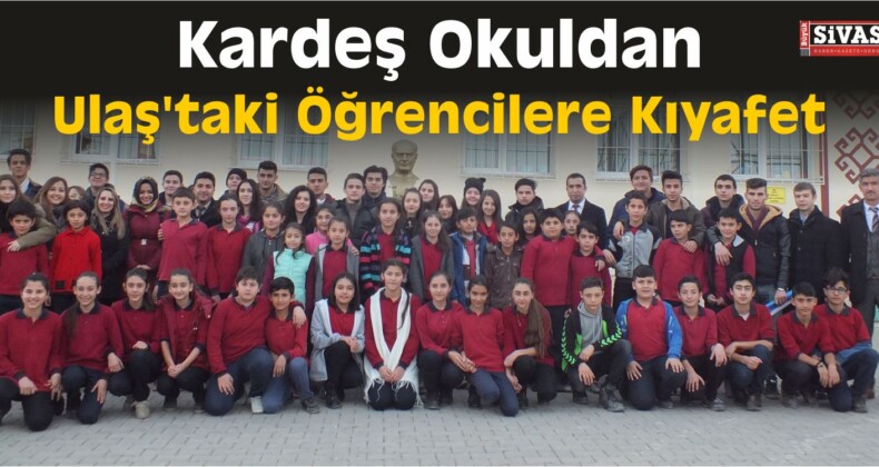 Kardeş Okuldan Ulaş’taki Öğrencilere Kıyafet