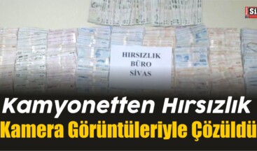 Kamyonetten Hırsızlık Kamera Görüntüleriyle Çözüldü