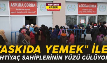 “Askıda Yemek” İle İhtiyaç Sahiplerinin Yüzünü Güldürüyor