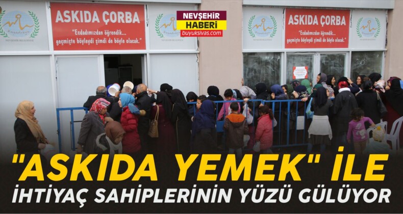 “Askıda Yemek” İle İhtiyaç Sahiplerinin Yüzünü Güldürüyor