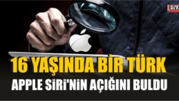 16 YAŞINDAKİ YİĞİT CAN APPLE’NİN AÇIĞINI BULDU