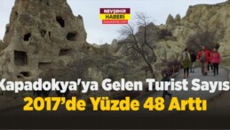 Kapadokya’ya Gelen Turist Sayısı 2017’de Yüzde 48 Arttı