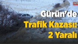 Gürün’de Meydana Gelen Trafik Kazasında 2 Kişi Yaralandı