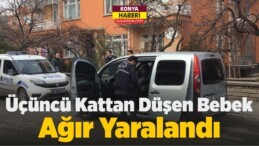 Üçüncü Kattan Düşen Bebek Ağır Yaralandı