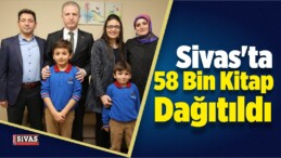 Sivas’ta 58 Bin Kitap Dağıtıldı