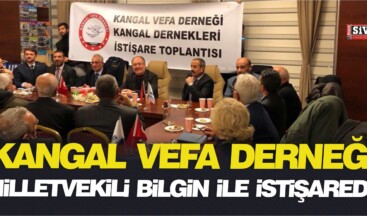 Kangal Vefa Derneği Kangallı Hilmi Bilgin ile Birarada