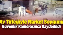 Konya’da Av Tüfeğiyle Market Soygunu