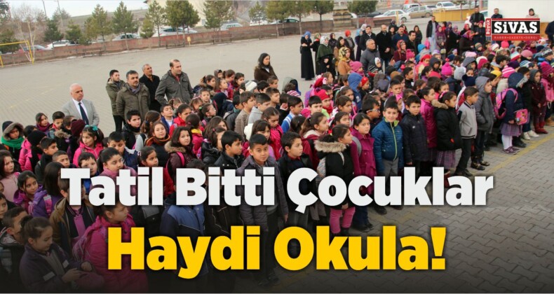 Tatil Bitti Çocuklar Haydi Okula!