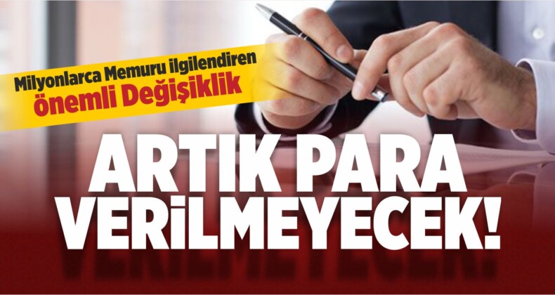 Devlet Memurları Yiyecek Yardımı Yönetmeliği’nde Değişiklik