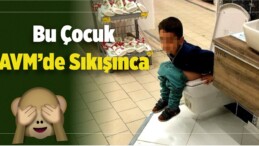 Sıkıştı Dayanamadı! AVM’de Satışta Olan Klozete Oturdu ve…