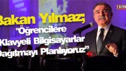 Bakan Yılmaz: “Öğrencilere Klavyeli Bilgisayarlar Dağıtmayı Planlıyoruz”