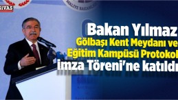 Gölbaşı Kent Meydanı ve Eğitim Kampüsü Protokol İmza Töreni