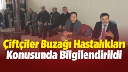 Çiftçiler Buzağı Hastalıkları Konusunda Bilgilendirildi