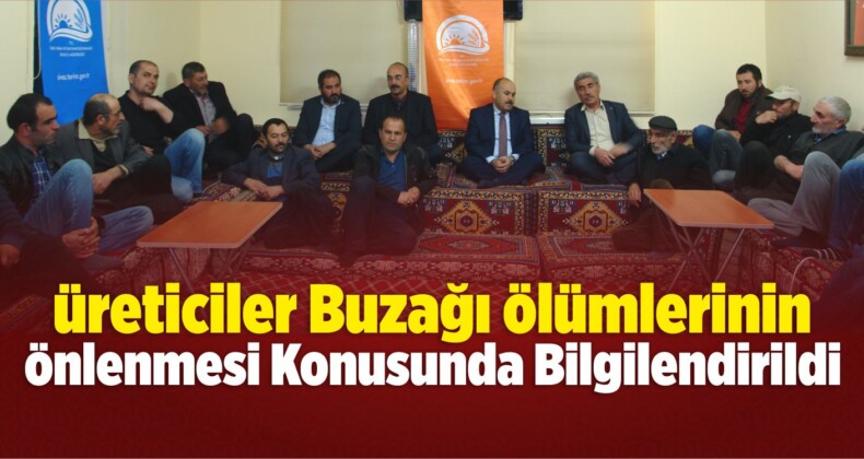 Üreticiler Buzağı Ölümlerinin Önlenmesi Konusunda Bilgilendirildi