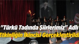 “Türkü Tadında Şiirlerimiz” Adlı Etkinliğin İkincisi Gerçekleştirildi