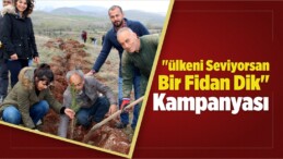 Suşehri’nde “Ülkeni Seviyorsan Bir Fidan Dik” Kampanyası