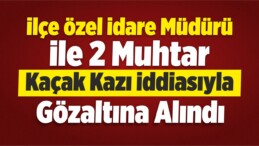 Kangal Özel İdare Müdürü Gözaltına Alındı