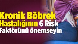 Kronik Böbrek Hastalığının 6 Risk Faktörünü Önemseyin