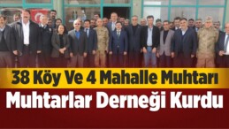 Ulaş’ta Muhtarlar Derneği Kuruldu