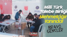 Milli Türk Talebe Birliği Sivas Şubesi Mehmetçiklerin Yanında!