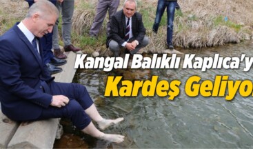 Kangal Balıklı Kaplıca’ya Kardeş Geliyor