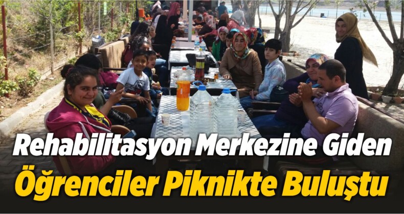 Rehabilitasyon Merkezine Giden Öğrenciler Piknikte Buluştu