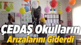 ÇEDAŞ 20 Okulun Elektrik Tesisatında Bakım Onarım Çalışması Yaptı