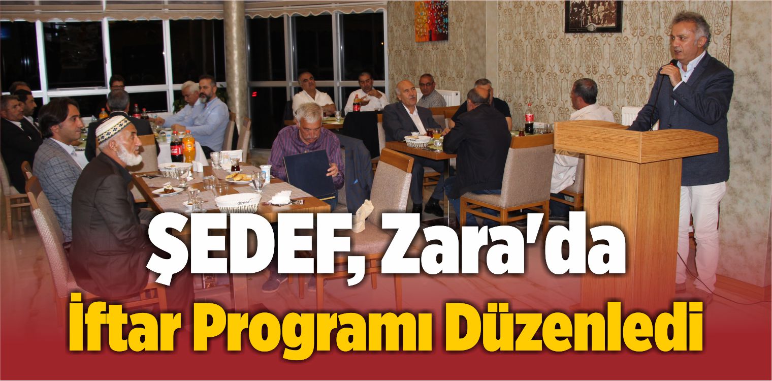 Şerefiye Dernekler Federasyonu, Zara�da iftar Programı DüzenlediBüyük