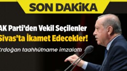 AK Parti’den Milletvekili Adaylarına Taahhütname