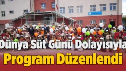 Sivas’ta, Dünya Süt Günü Dolayısıyla Program Düzenlendi