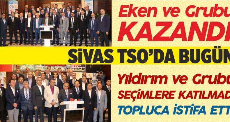 Eken ve Grubu Kazandı! Yıldırım ve Grubu Topluca istifa Etti!