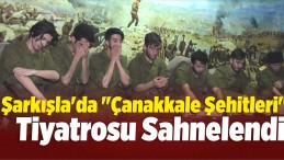 Şarkışla’da “Çanakkale Şehitleri” Tiyatrosu Sahnelendi