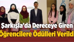 Şarkışla’da Dereceye Giren Öğrencilere Ödülleri Verildi