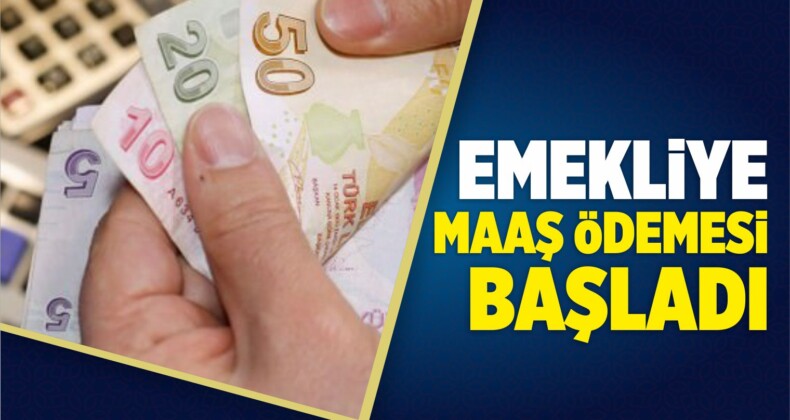 Emekliye Maaş Ödemesi Başladı