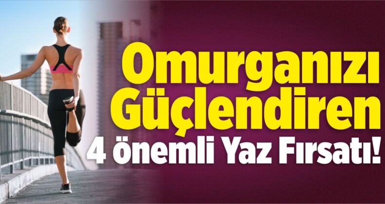 Omurganızı Güçlendiren 4 Önemli Yaz Fırsatı!