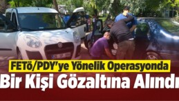 FETÖ Zanlısına Polis Operasyonu