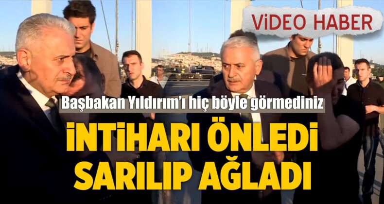 Başbakan Binali Yıldırım Vatandaşı İntihardan Vazgeçirdi