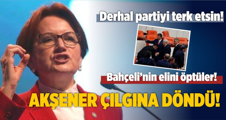 Meral Akşener Çok Sert Tepki Gösterdi!