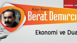 “Ekonomi ve Dua”