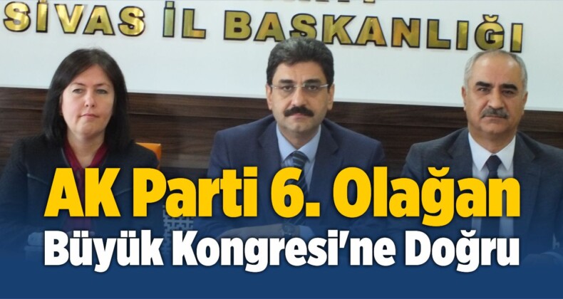 AK Parti 6. Olağan Büyük Kongresi’ne Doğru