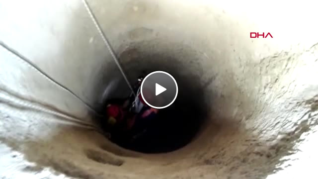 Aksaray Kuyuya Düşen Yaşlı Adamı Afad Kurtardı