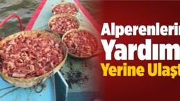 Alperenlerin Yardımı Yerine Ulaştı