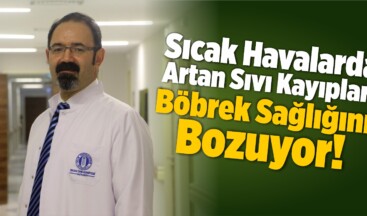 Sıcak Havalarda Artan Sıvı Kayıpları Böbrek Sağlığını Bozuyor!