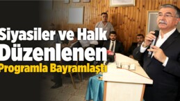 Siyasiler ve Halk, Düzenlenen Programla Bayramlaştı