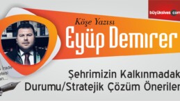 “Şehrimizin Kalkınmadaki Durumu/Stratejik Çözüm Önerileri”