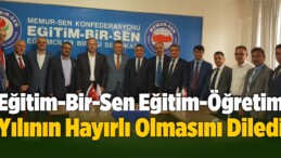 Eğitim-Bir-Sen Eğitim-Öğretim Yılının Hayırlı Olmasını Diledi